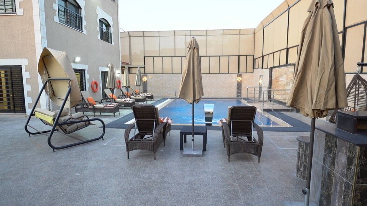 Al-Maghtas Ski Chalet | LeRose Villa, where luxury meets the beauty of nature. Near the Dead Sea, Jordan