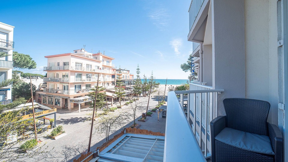 Plage d'Argeles Apartment | Les Arcades - Appartement vue mer