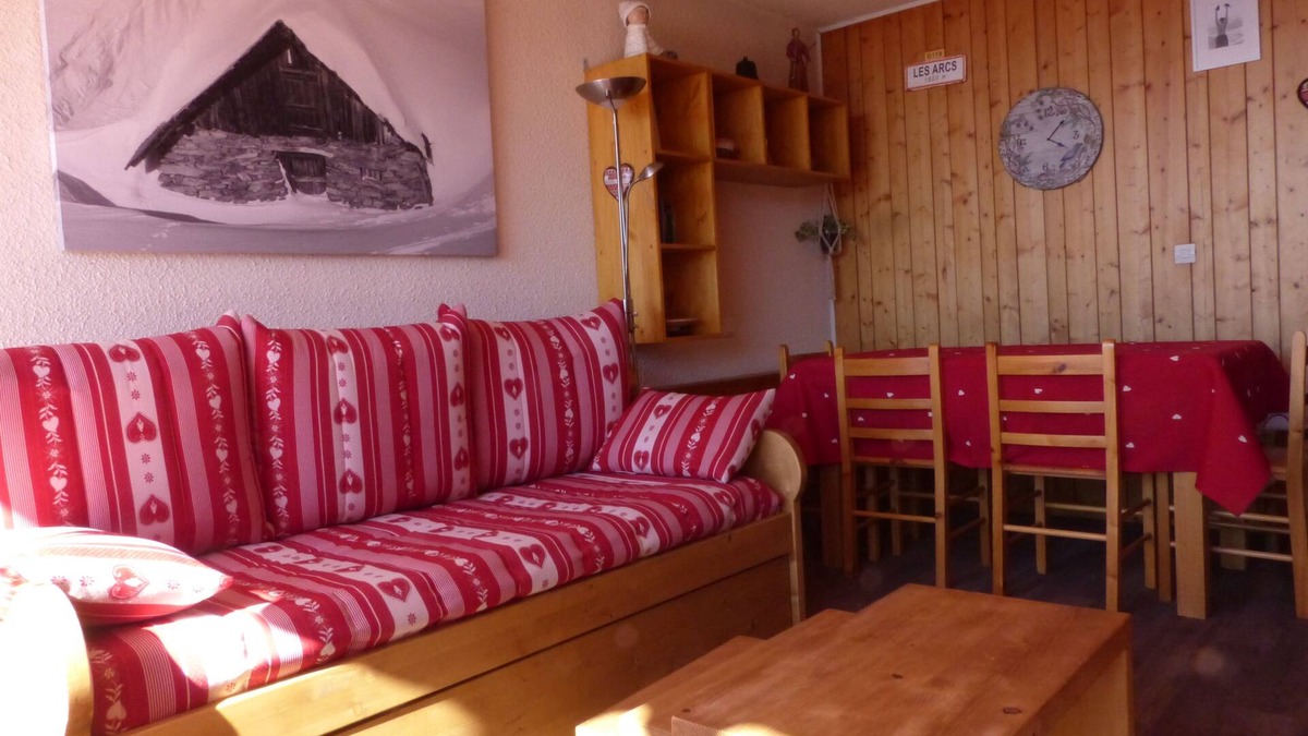 Arc-1600 Apartment | Les ARCS 1600, DUPLEX 6 p, View Unobstructed valley, position south, ski in ski out