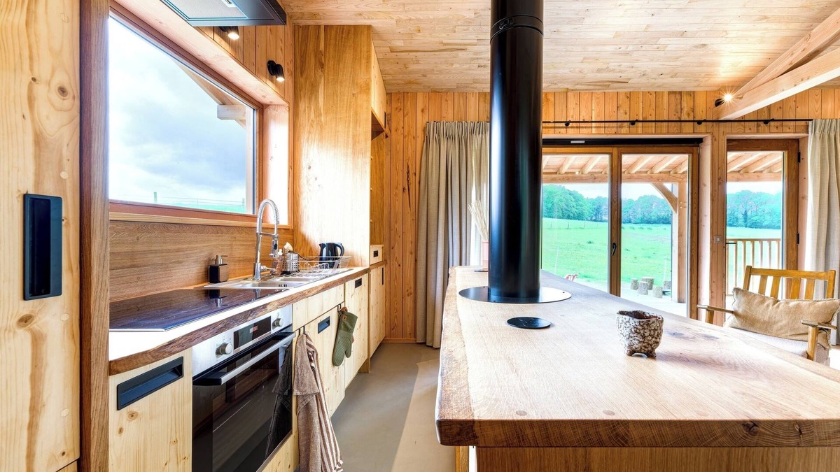 Villers-la-Ville Cabin | les Cabanes du Domaine des Trois Tilleuls : Nature, Confort et Convivialité