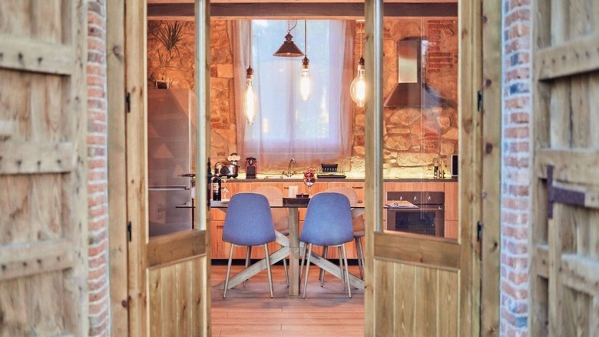 Arbucies Apartment | Les Espelmes - Habitación con Vistas y Jardín Dentro de Masía Rural