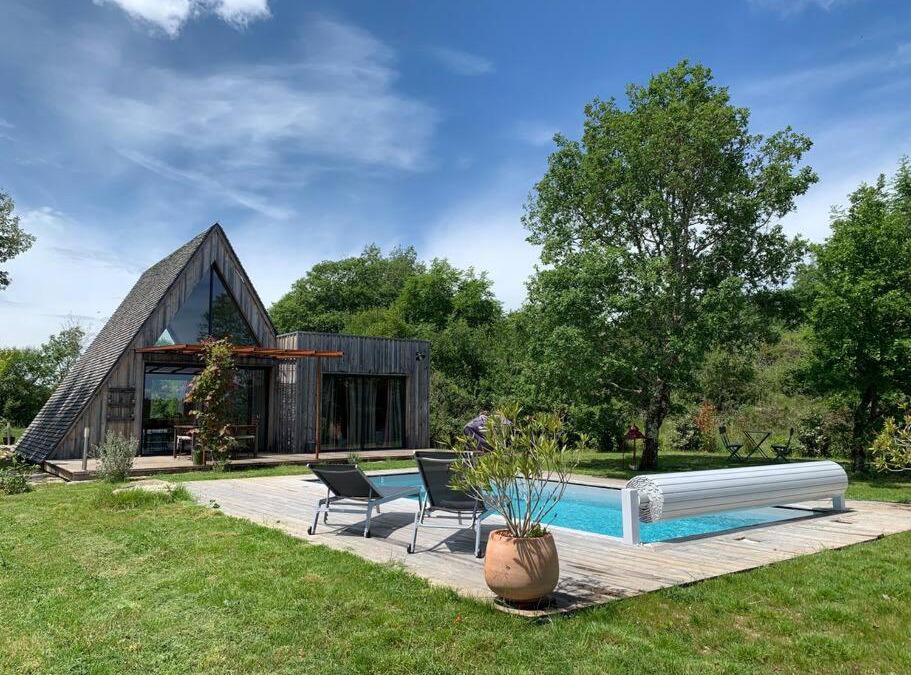 Saint-Martin-Labouval House | Les Trigones du Causse -Maison atypique avec Piscine Privée