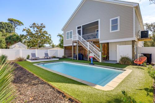Tranquil Harbour House | Less Than 1 Mi to Beach Home with Pool in Oak Island!