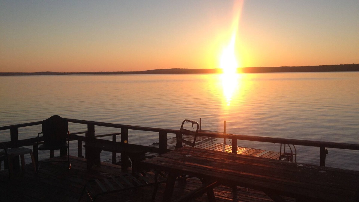 Piscataquis County Cabin | Let nature wash away your stress on Schoodics’ crystal clear and spring fed lake