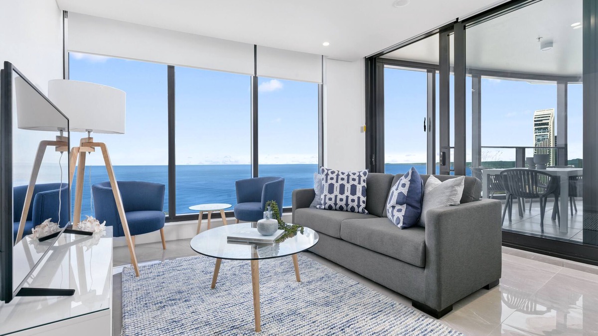 Surfers Paradise Apartment | Level 50 Beachfront, 2 Bedrooms in a new resort