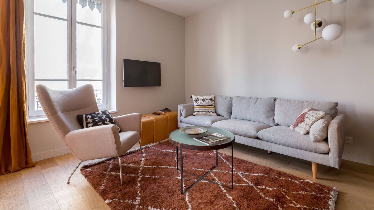 Voltaire - Saint Amour Apartment | Liberté- 2 bedrooms furnished rental - Lyon 03