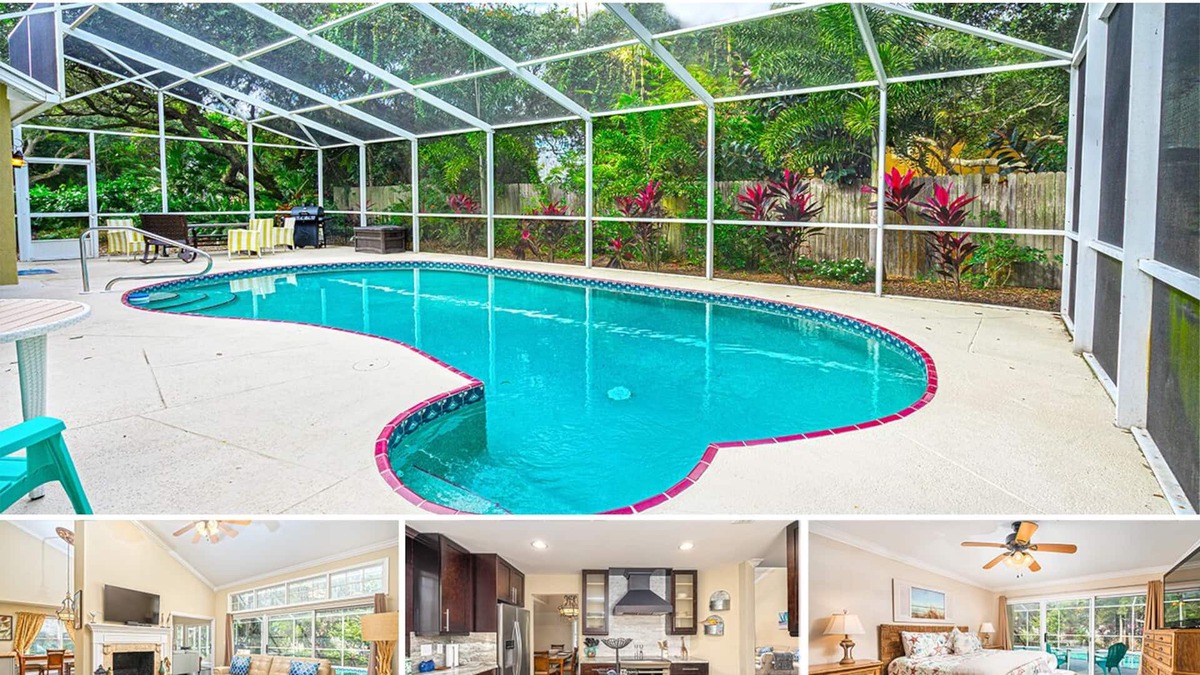 Lighthouse Place House | "Life At Sea" - Luxury Beach-Side Pool Home - 4BR/2.5BA