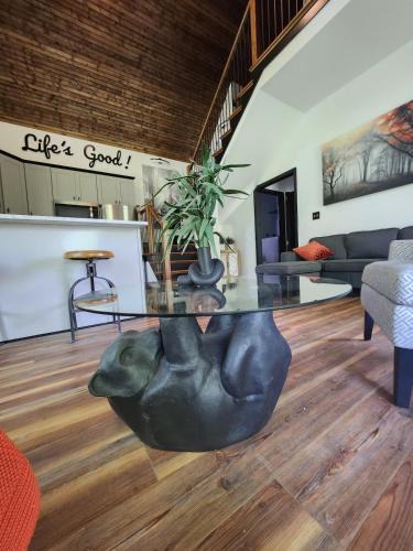 Brevard House | Life's Good Retreat Bear Cottage