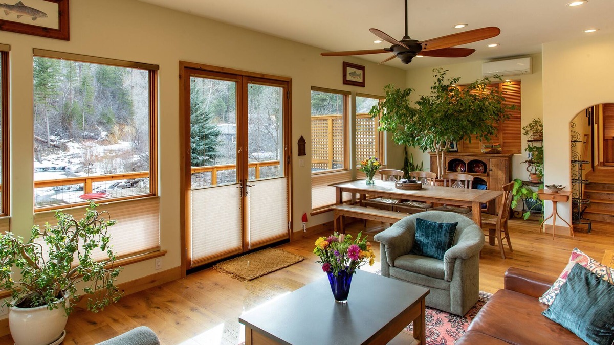 Jamestown House | Light Filled Home 10 miles West of Boulder with Views of Cascading Waterfalls