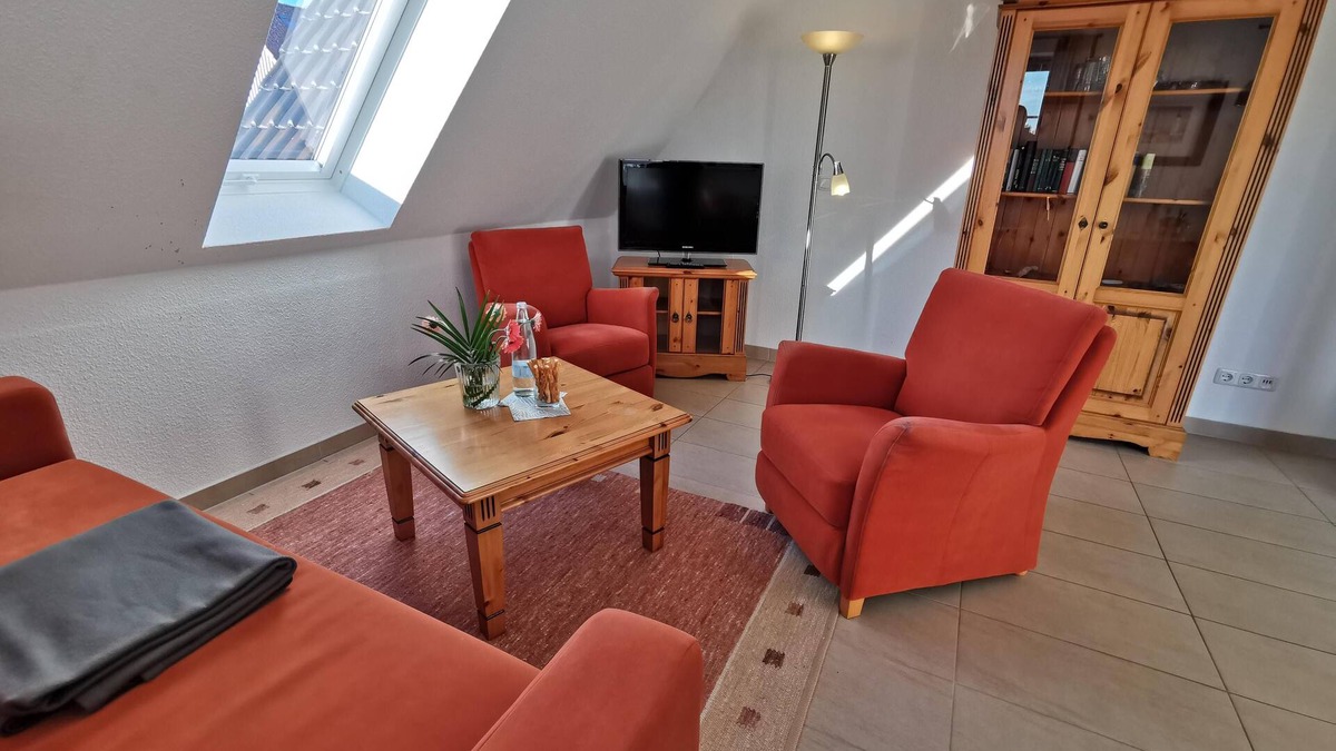 Ostseebad Prerow Apartment | Light-flooded oasis in the Capitän Christoph: 48 sqm, 2 rooms, unobstructed view