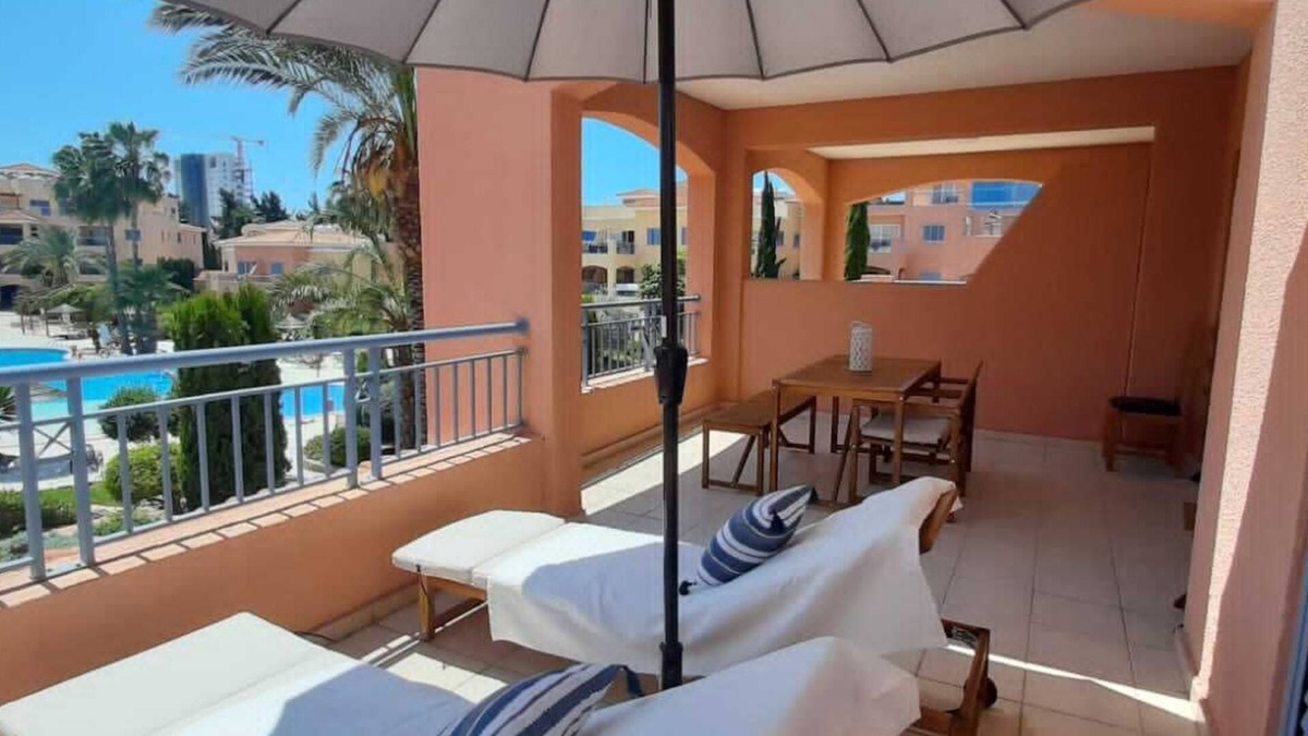 Paphos Apartment | Limnaria - Superb, Modern 1BR Apt. With Pool Views