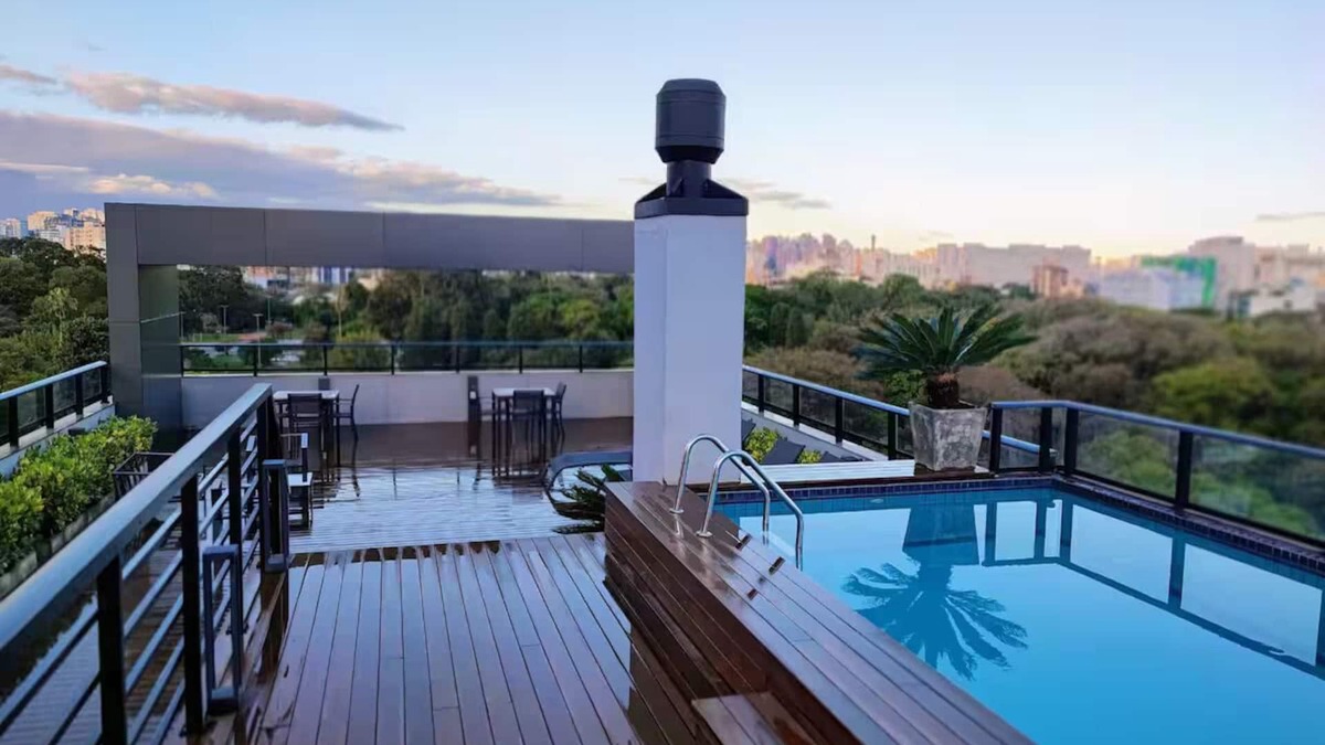 Azenha Apartment | Lindo Studio em Frente ao Parque Farroupilha com Garagem