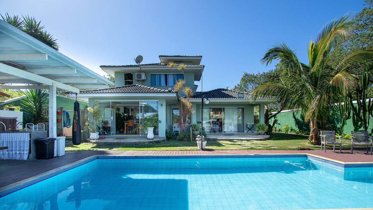 Marina House | Line Rio- Excellent Mansion in Balneário Búzios with Panoramic View, Swimming Pool