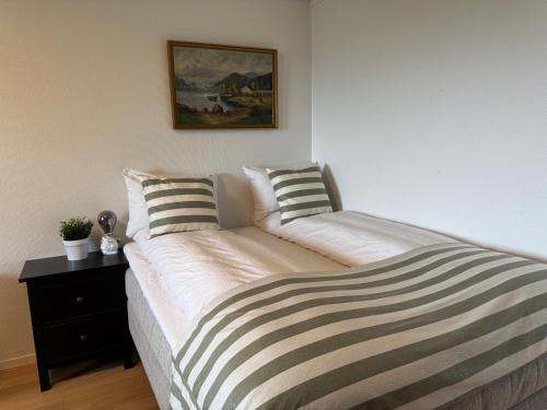 Midtsandan Apartment | Liten leilighet med hage og stort bad