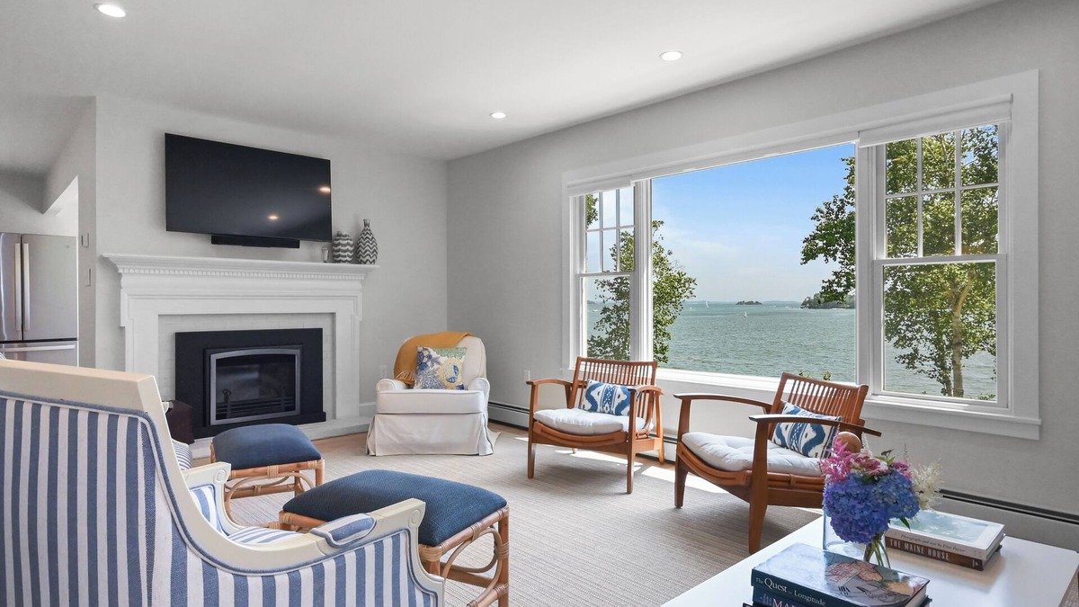 Freeport House | Little Anchor - a resplendent waterfront property in South Freeport, Maine.