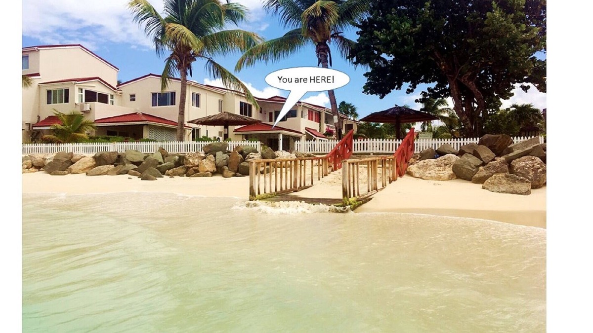 Dickenson Bay Apartment | LITTLE BAY VILLA 40 PACES FROM THE CARIBBEAN SEA!
