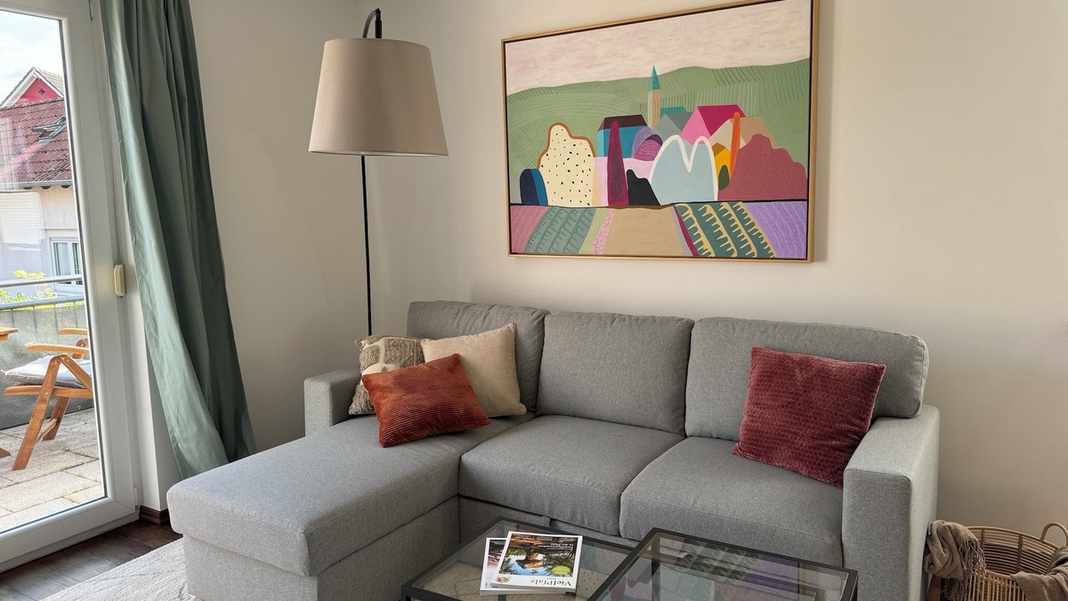 Freinsheim Apartment | Liv & Blue vacation apartment in Freinsheim - Stylish attic apartment