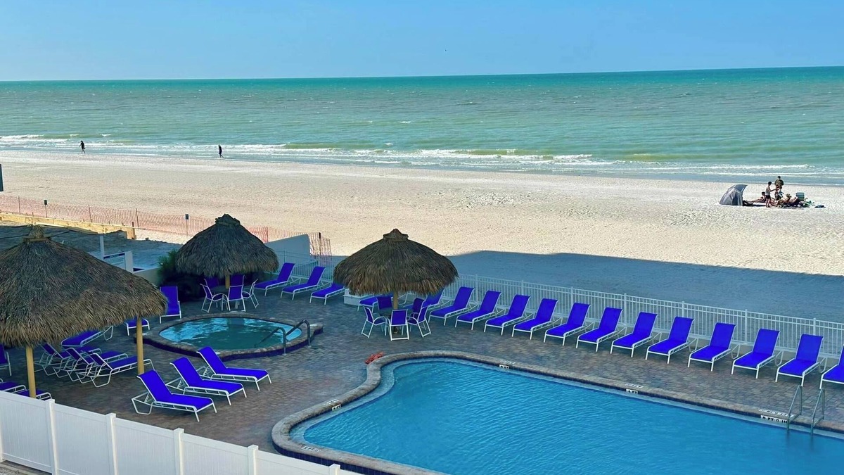 Redington Shores Condo | “ Living the Dream “ in our 3 bedroom 3 bathroom beachside condo with pool!