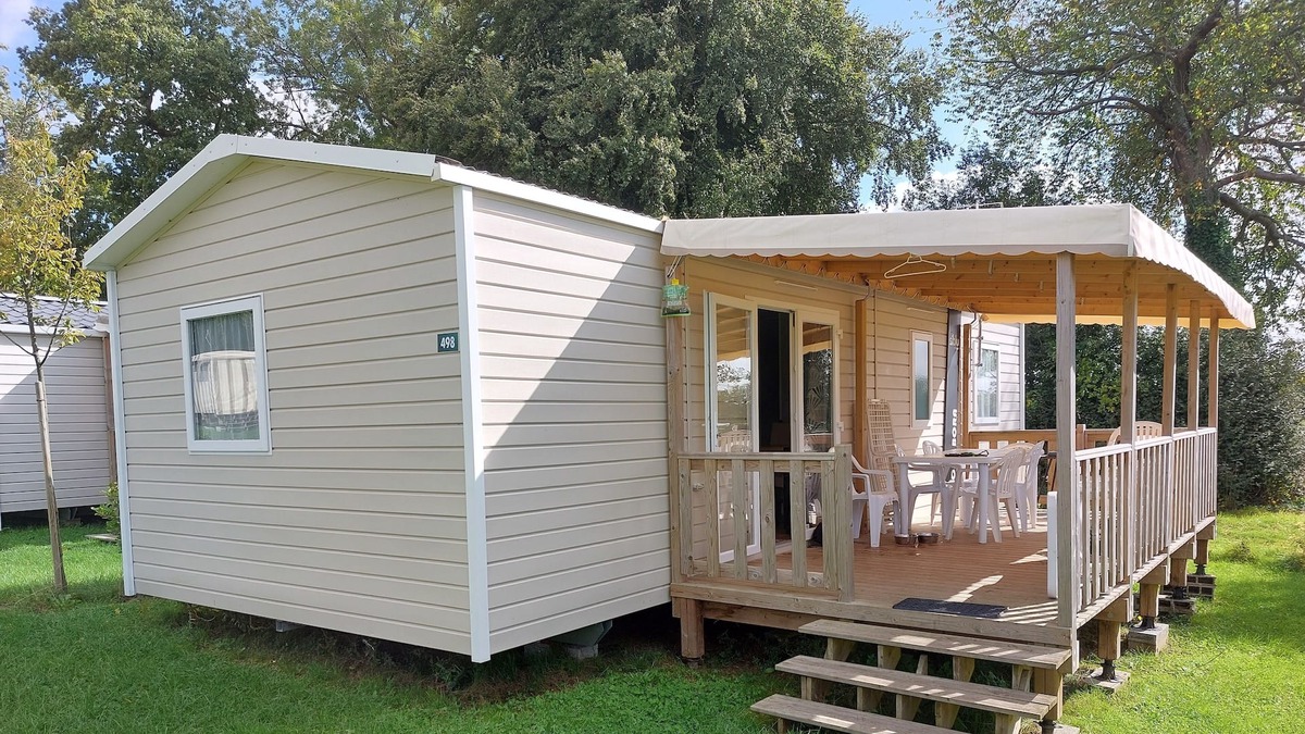 Litteau House | Location 498 | Elegance mobile home at Domaine de Litteau 4* without Fun Pass