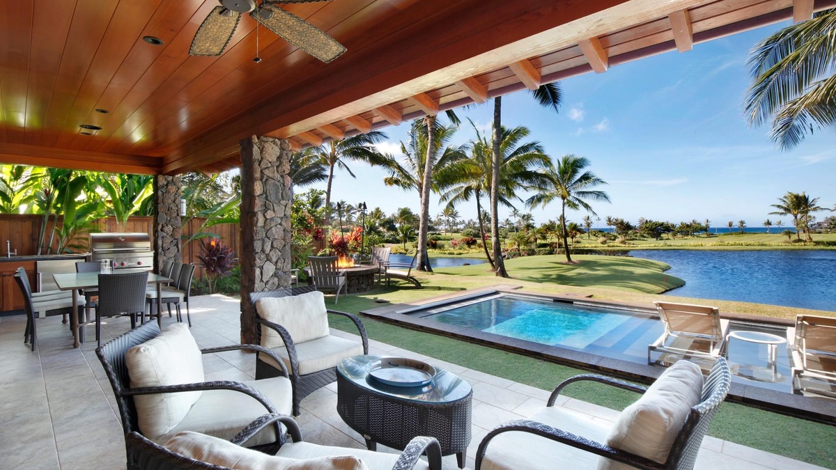 Poipu House | Lodge at Kukui'ula Villa 4 W/Private Plunge Pool