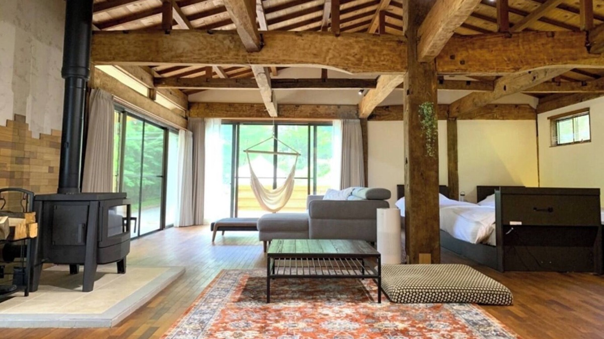 Koshu RV Rental | Lodge La Fonte Plan for 4 people Children under /Koshu City Yamanashi