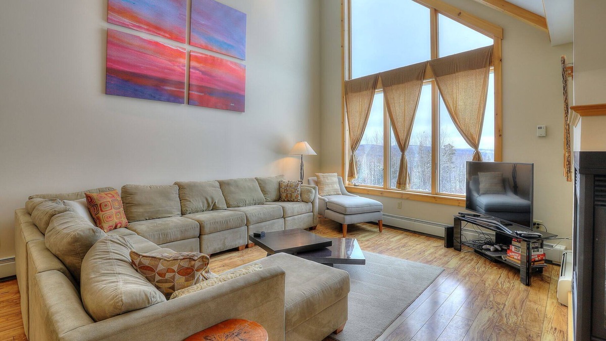 Rangeley Condo | Lodges 19 - Four bedroom condo with views of Rangeley Lake