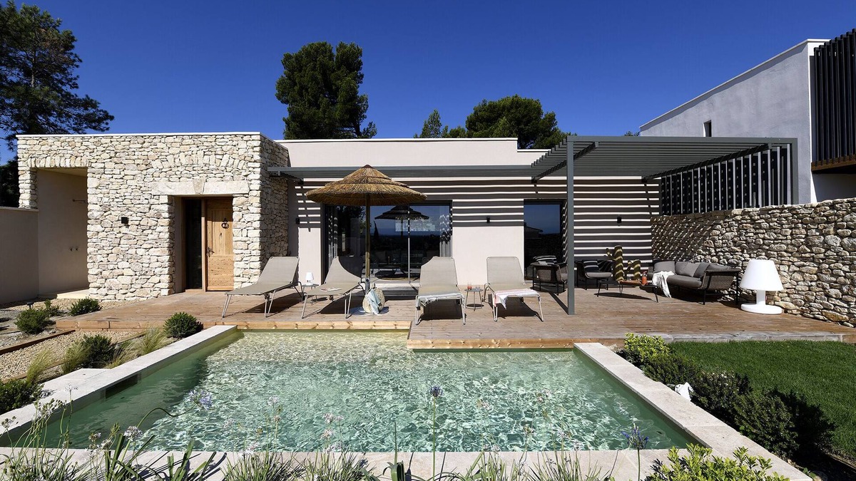 Villeneuve-les-Avignon Villa | Lodges in Provence - Villa "Garrigue"