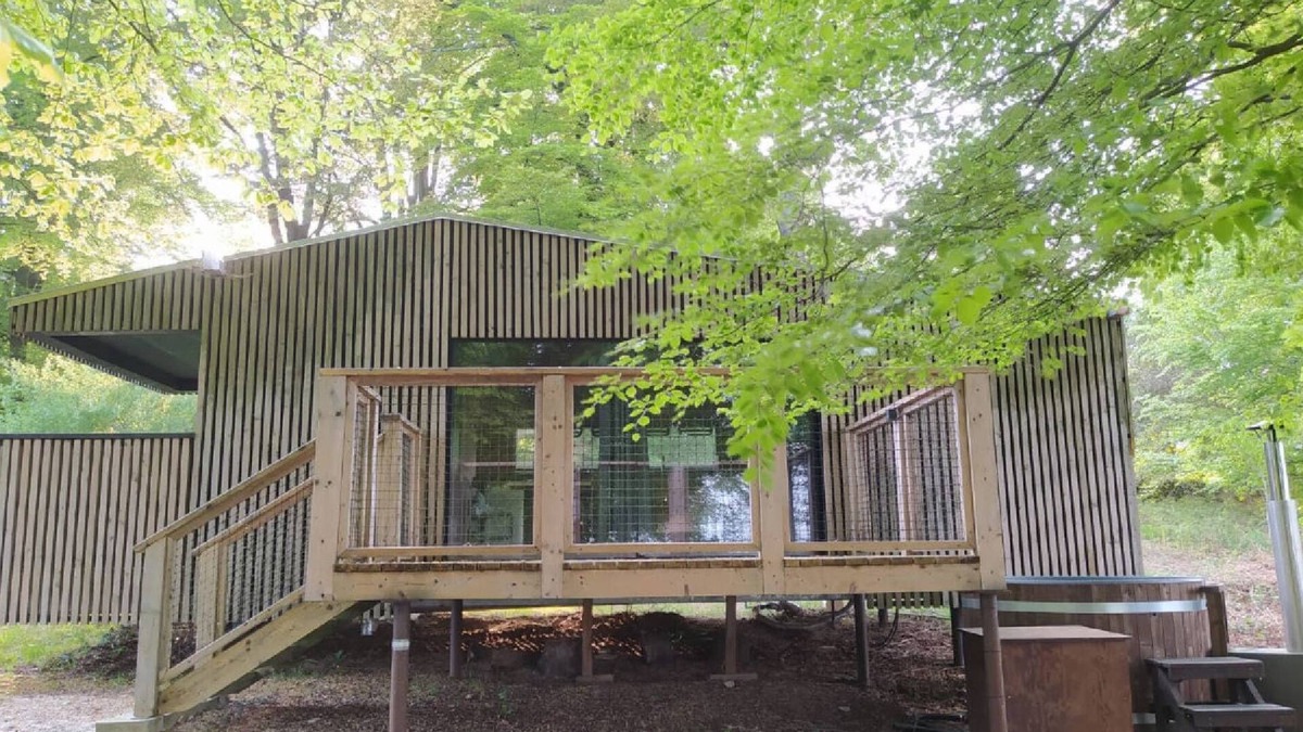 Noues de Sienne Hotel | Lodges terrace & private SPA (4/5 peoples)