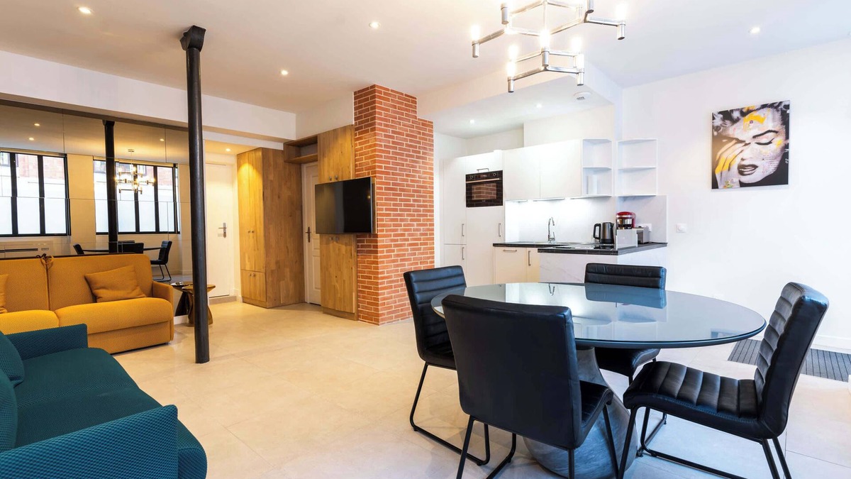 Jardin des plantes Apartment | Loft 1 BR jardin des plantes AC by LCC Agency