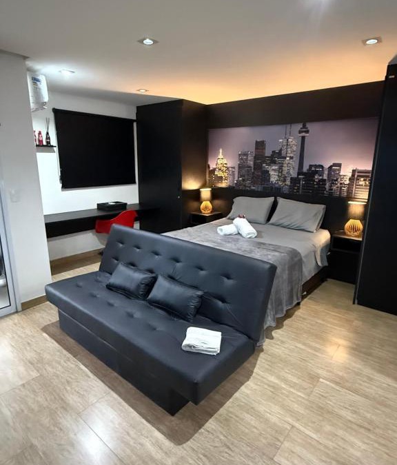 Sorocaba Apartment | Loft aconchegante com varanda Campolim