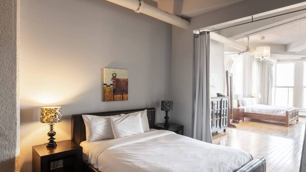 Latin Quarter Apartment | Loft Hotel | 2Bed Alcove Loft | Quartier Latin
