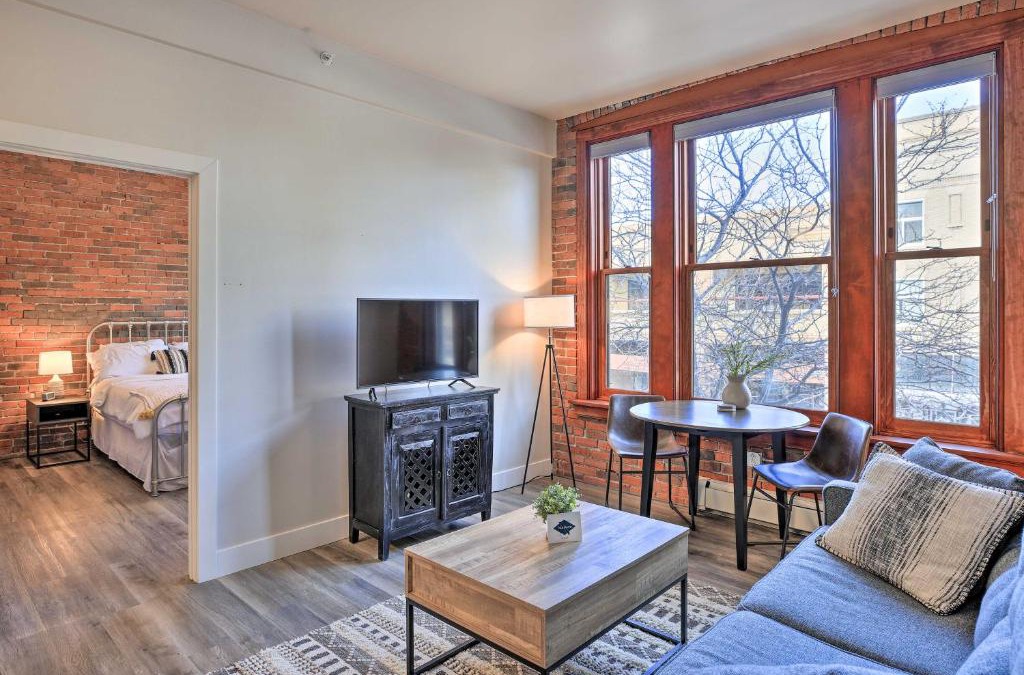 Great Falls Apartment | Loft-Style Apartment in Downtown Great Falls