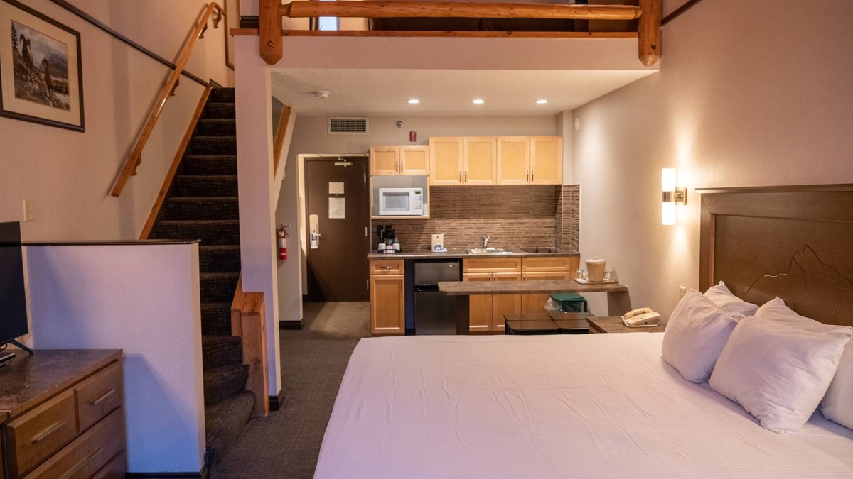 Banff Apartment | Loft Suite Along Banff Ave. | Mountain View!