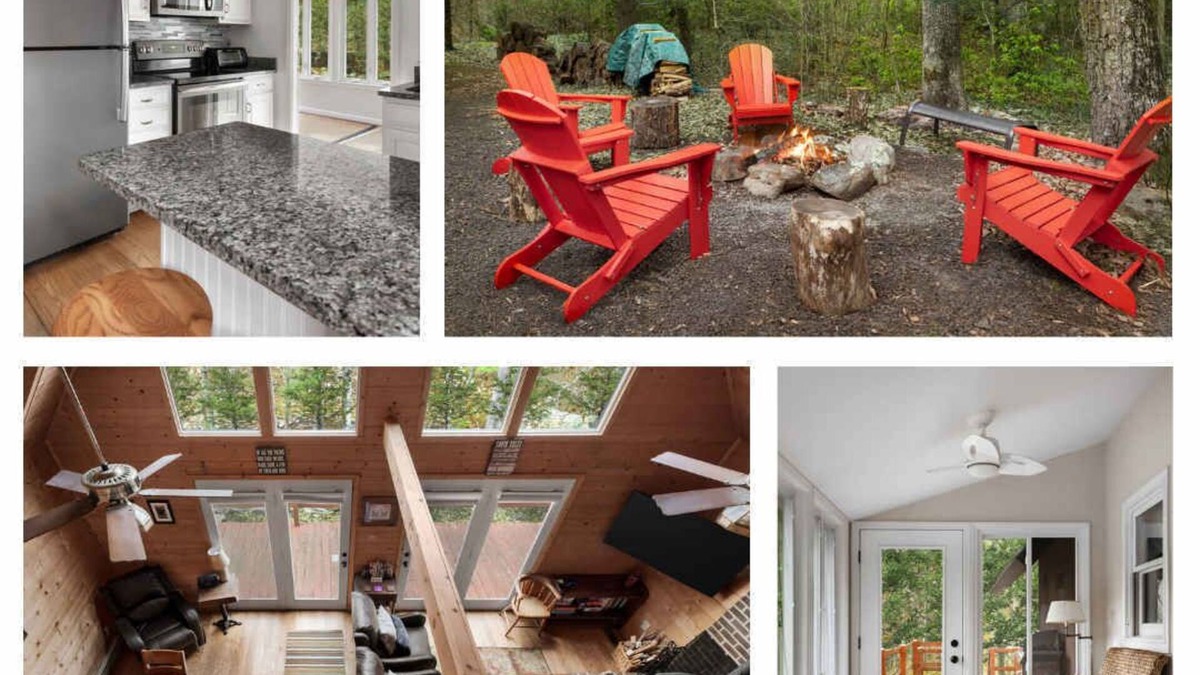 Hedgesville Ski Chalet | Loft, Wood Stove, Fire Pit, Grill & Deck on Creek