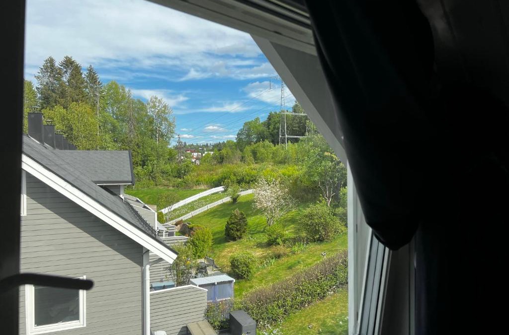 Alna House | Loftroom in townhouse Oslo 1 singel bed 1 double bed