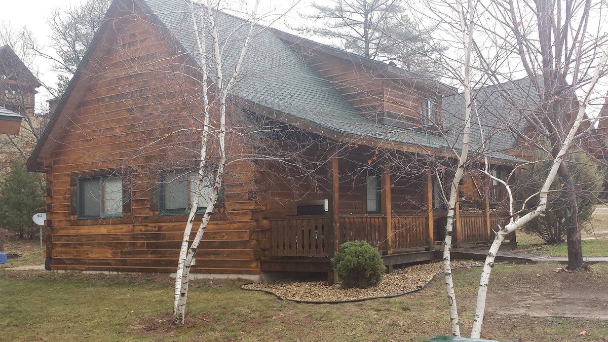 Warrens Cabin | Log cabin 1 next to Three Bears and Jellystone. UTV rentals from May-October.