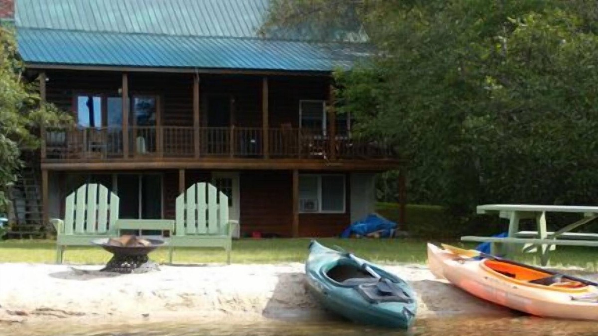 East Wakefield Cabin | Log Cabin 4 Br W/375 Ft from Lakefront Private 1 Acres Sleeps 8 Wifi Cable