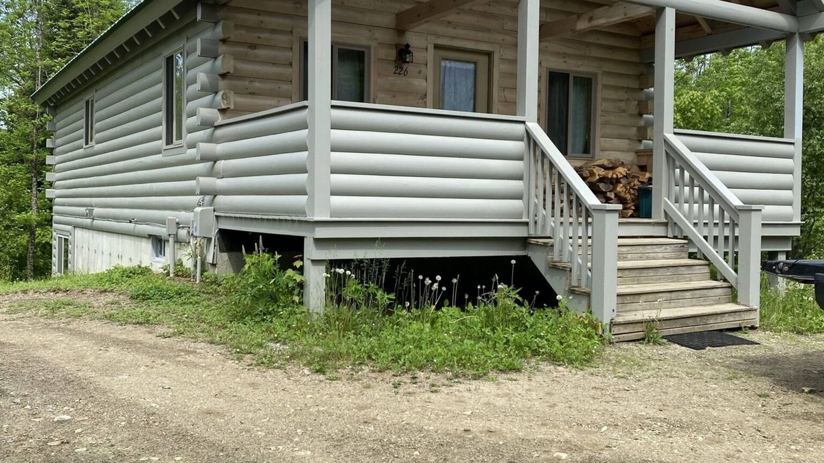 Newry Cabin | Log cabin~hiking, hunting, skiing, with direct snowmobile trail access.