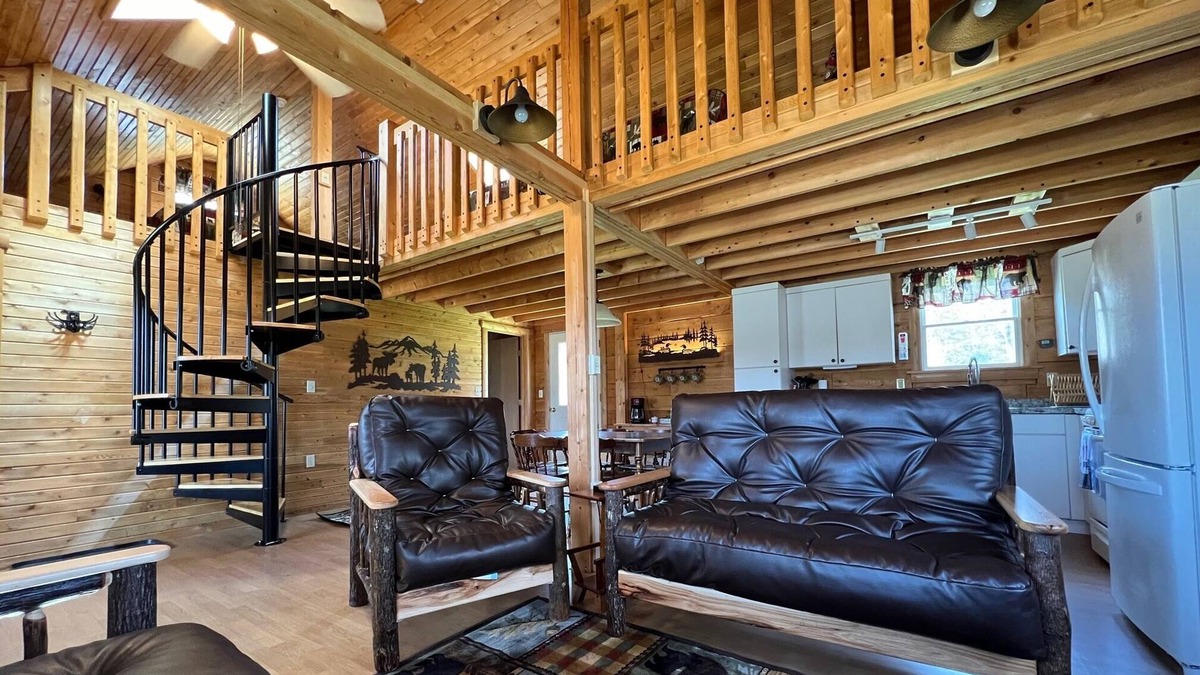 Danforth Cabin | Log Cabin, located 1/2 mile from East Grand Lake