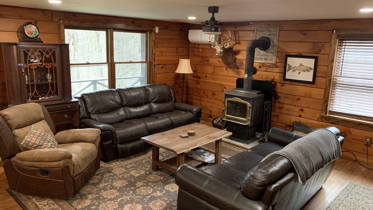 Altmar Cabin | Log Cabin on 63 Acres: Minutes to Salmon River, ATV & Snowmobile Trails