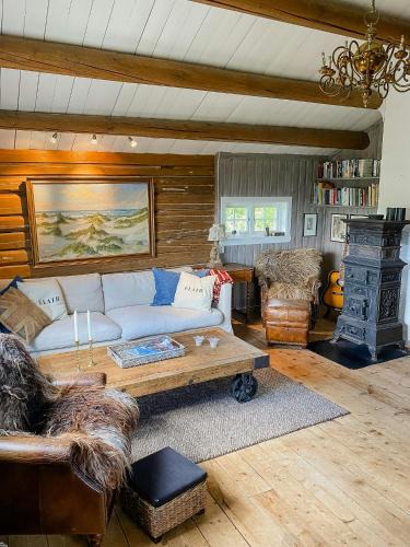 Austbygde House | Log Cabin With View Of Gaustatoppen