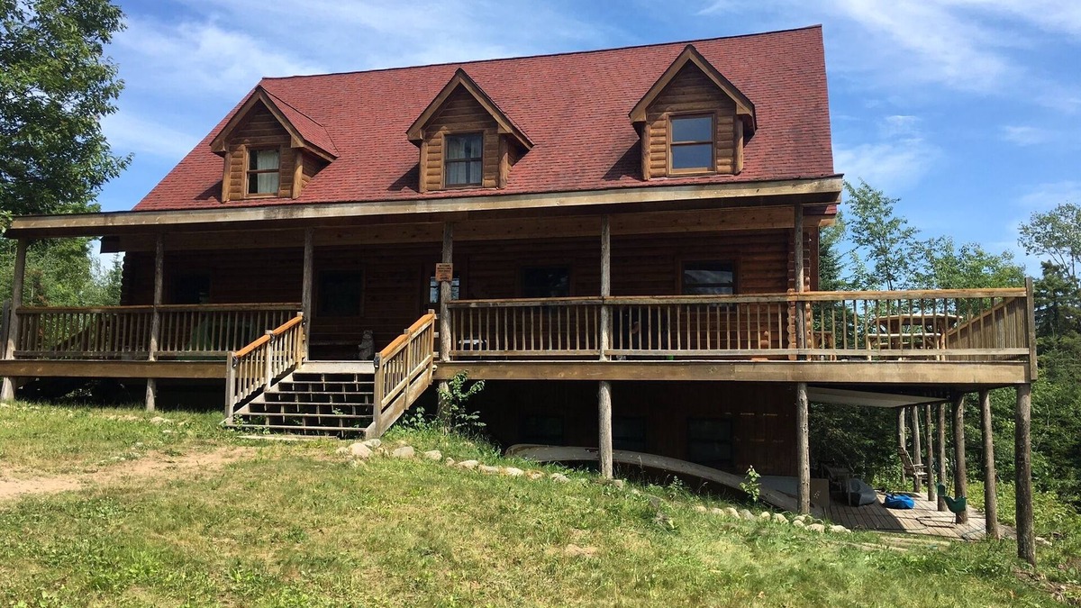 Hayward Cabin | Log Home in the NATIONAL FOREST. ATV/SNOWMOBILE TRAIL CROSS OUR PROPERTY