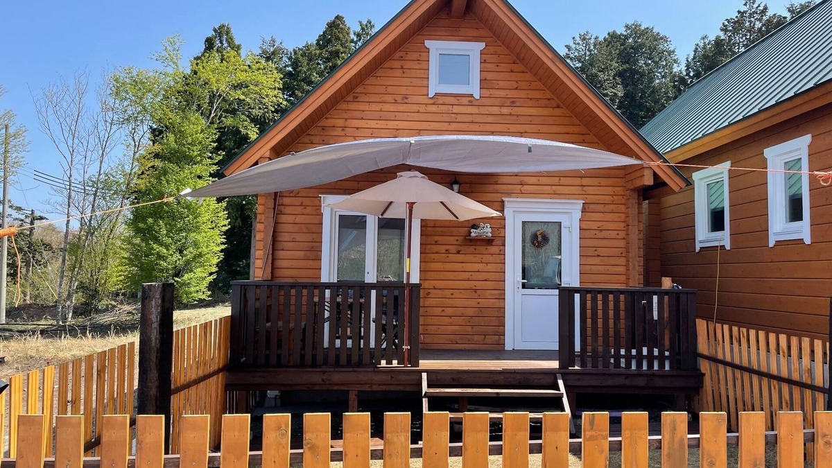 Imazu Cottage | Log house with mini private dog run Loft popular w/Takashima Shiga