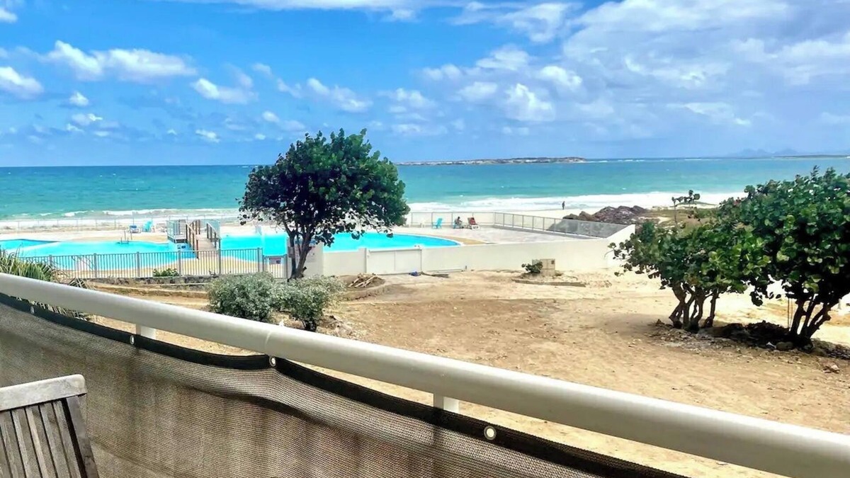 Cul de Sac Apartment | Logement 40 m2, front de mer à 50 m de la plage