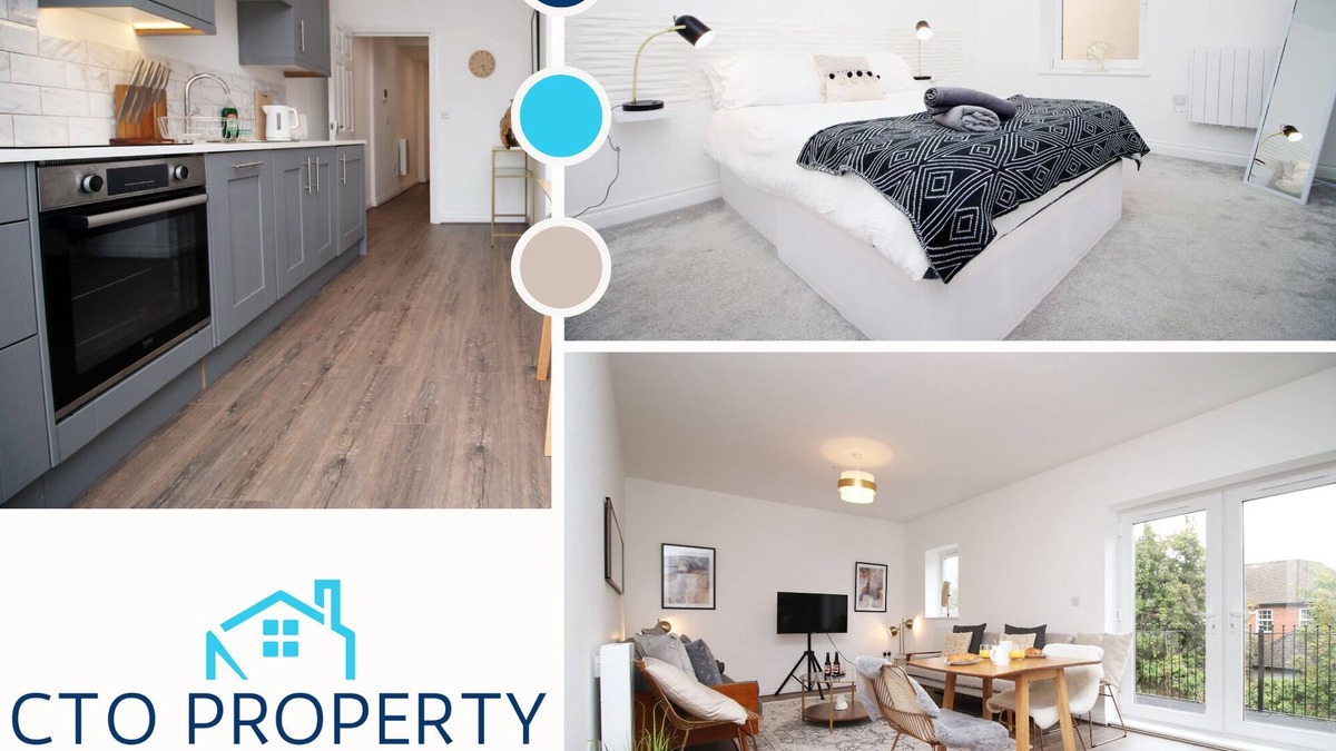Pontcanna Apartment | Long Stay Offer - The North - 3 Bed Flat w/Parking