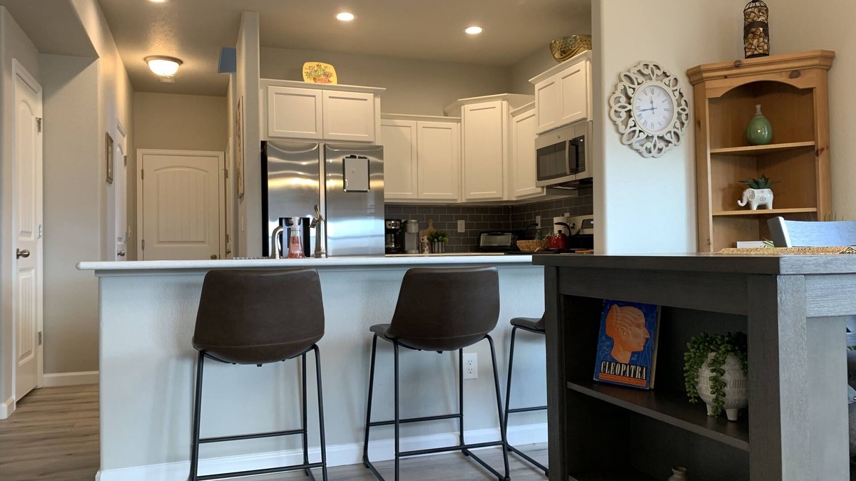 Southeast Colorado Springs House | Long term, Bright, New 2-Bdrm w/patio & Mtn views!