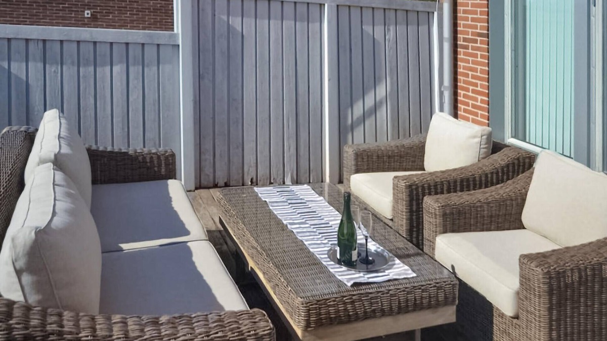 Ystad House | Look forward to a relaxing time by the sea in this modern vacation home.
