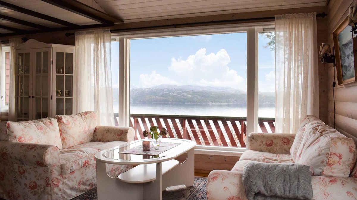 Stord House | Look forward to a vacation with fantastic views in this beautiful vacation home in Norway.