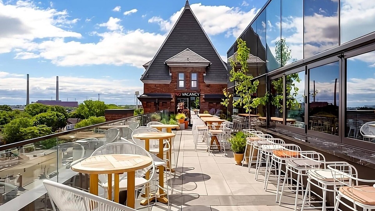 Riverside Hotel | Look No Further! Rooftop Bar with Views, Coffeehouse, Pet-Friendly