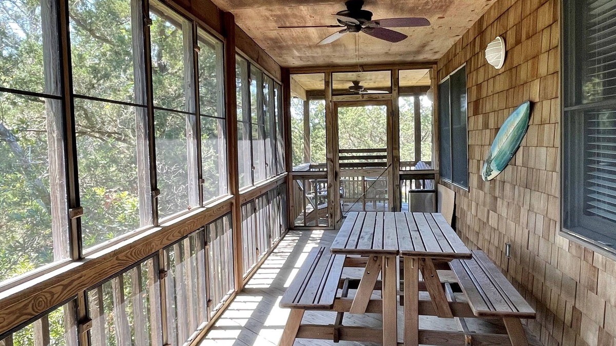 Ocracoke House | Lookout: Popular dog friendly home with comfortable interior.